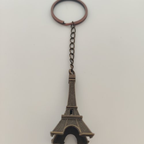 Porte clef tour eiffel bronze