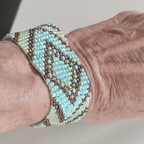 Bracelet perles de rocaille femme