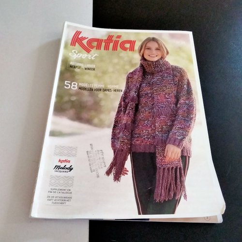 Revue créations crochet ou aiguilles marque katia
