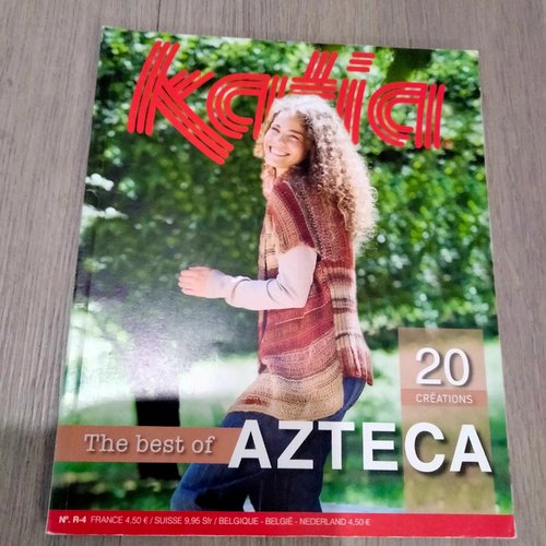 Revue créations modèles crochet ou aiguilles marque katia