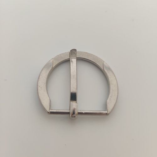 Boucle ceinture inox argenté