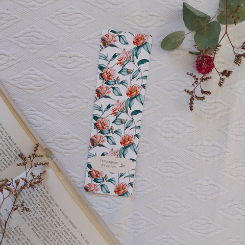 Marque-page camélias