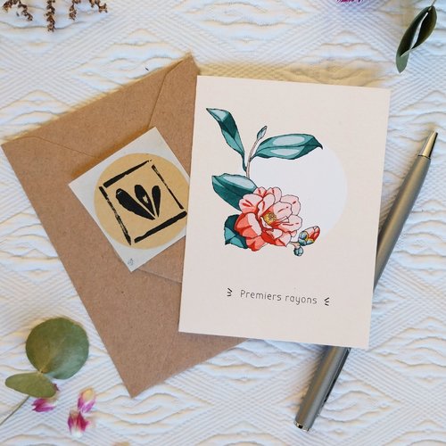 Mini-carte camélias