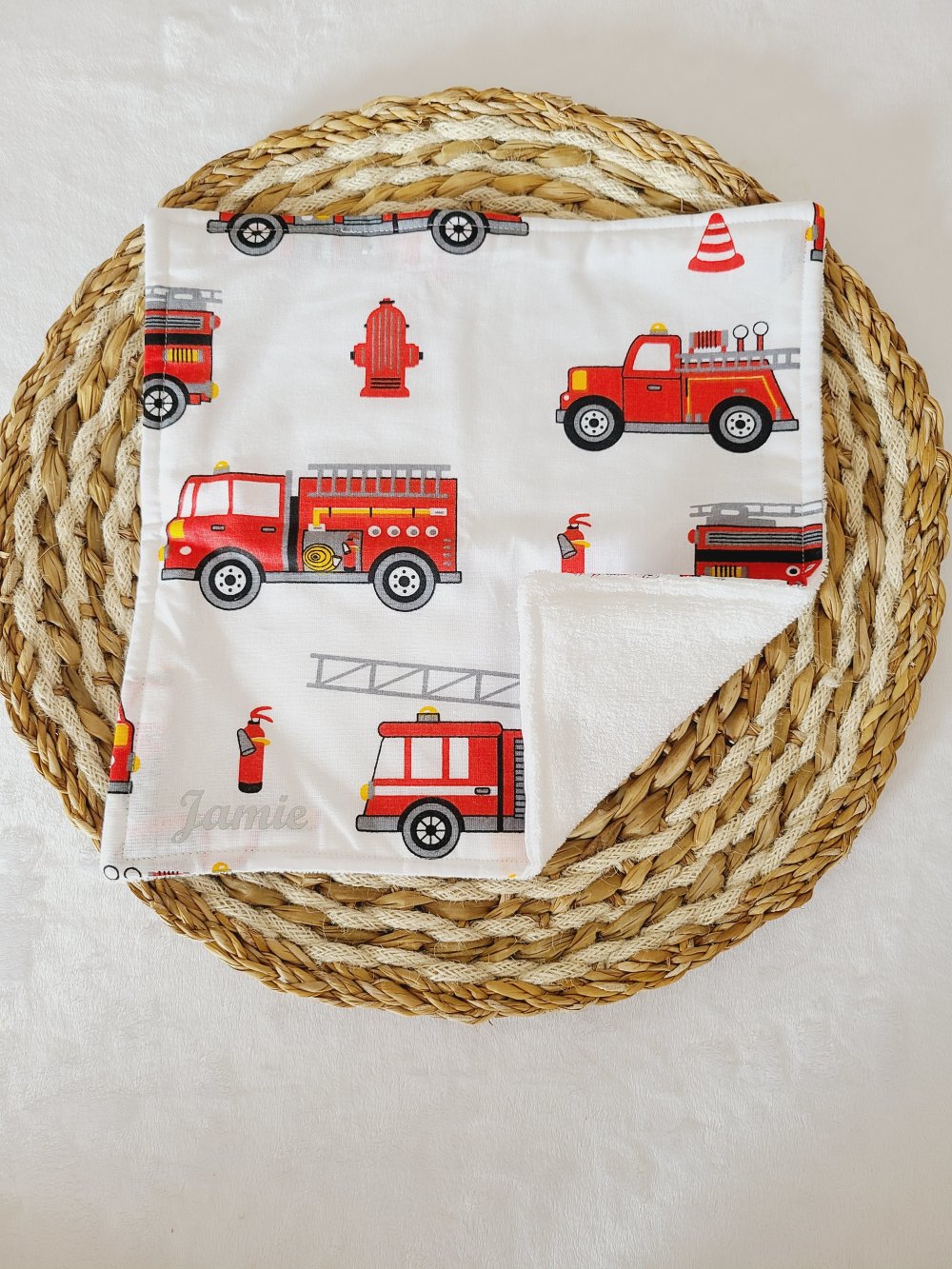 20 Serviettes en papier - Déco table d'anniversaire pompier