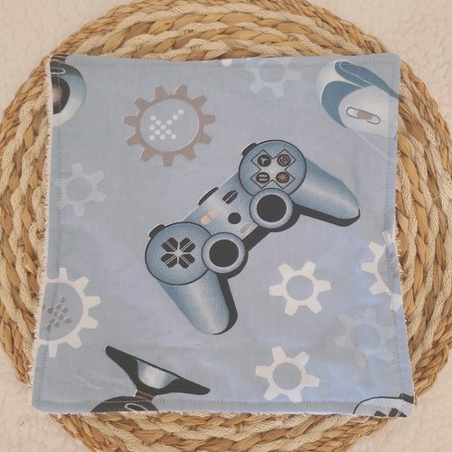 Serviette de table lavable motif gamer