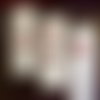 Tableau peinture contemporaine triptyque roses rouges 