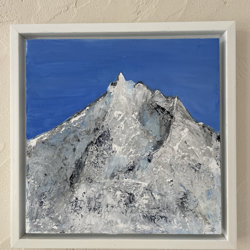 Tableau peinture montagne