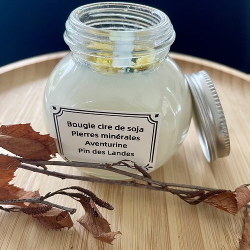 Bougie naturelle soja