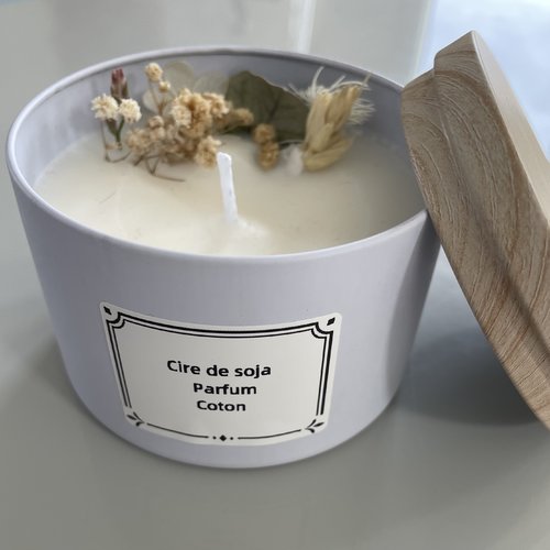 Bougie naturelle parfumée