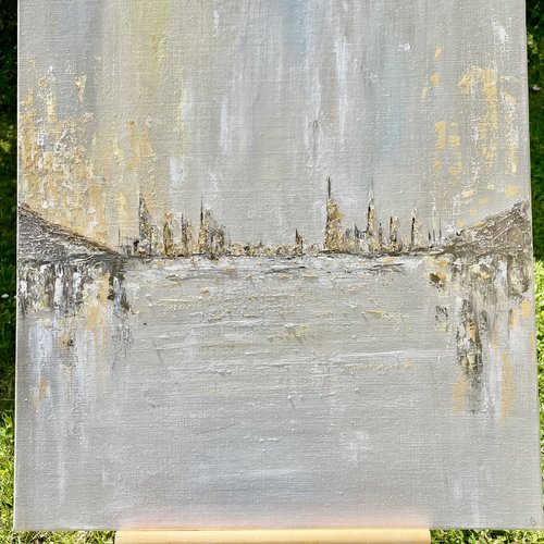 Tableau peinture abstrait