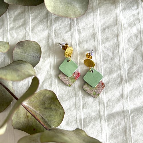 Bijou écoresponsable unique pastel