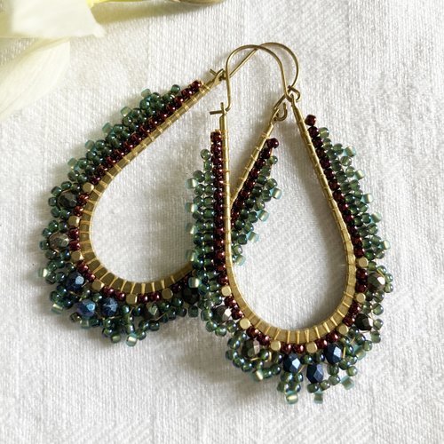 Boucles d'oreilles gouttes