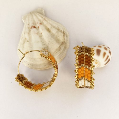Boucles d'oreilles créoles