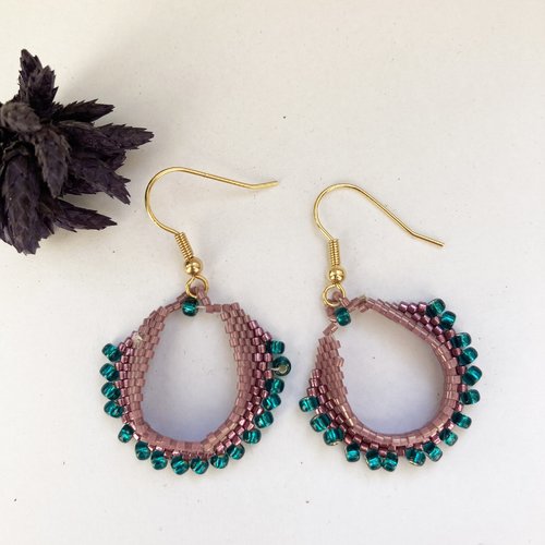 Boucles d'oreilles pendantes