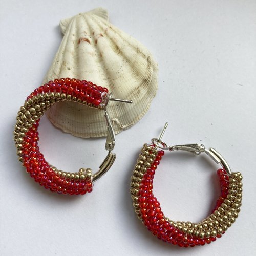 Boucles d'oreilles créoles