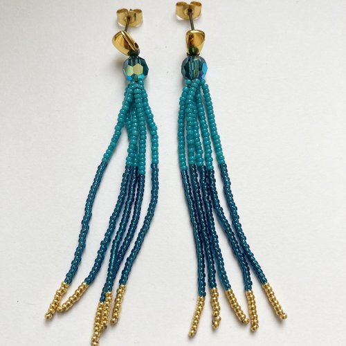 Boucles d'oreilles pendantes