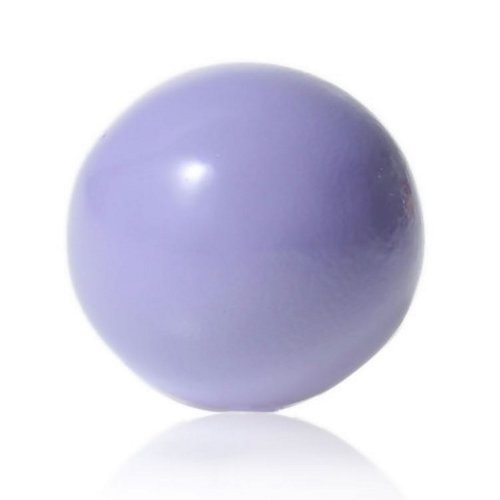 Perle musicale 16mm mauve laquée pour bola de grossesse. bille sonore. bola mauve, violet clair