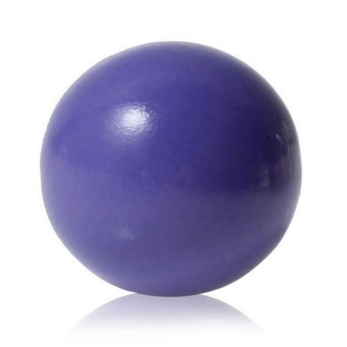 Perle musicale 16mm violet laquée pour bola de grossesse. bille sonore. bola violet