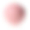 Perle musicale rose clair, rose pêche laquée de 16mm pour bola de grossesse. bille sonore.