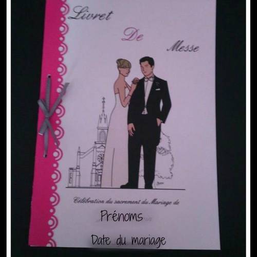 Livret De Messe Pour Mariage Un Grand Marche