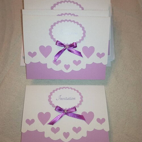 Faire part pour mariage , anniversaire , communion