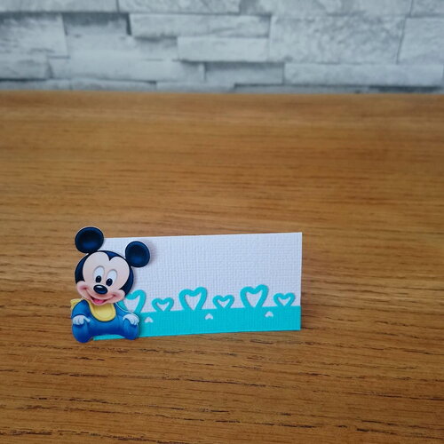 Lot de  10 marque place mickey baby