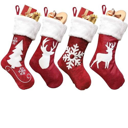 Chaussette de noel personnalisé avec 1 prénom aux choix