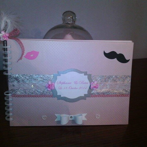 Livre d 'or pour mariage ou anniversaire , thème photobooth