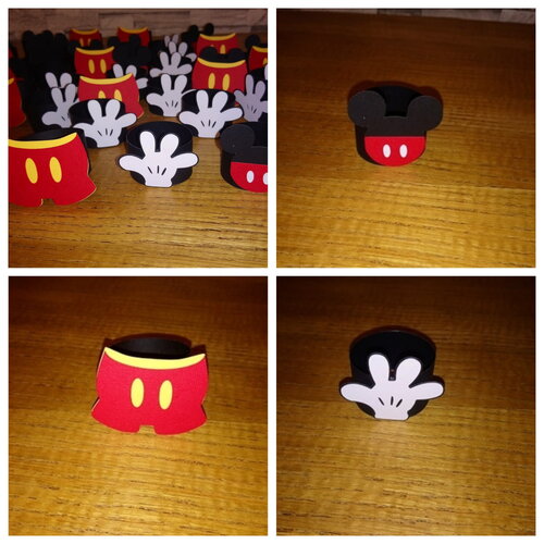 Rond de serviette mickey