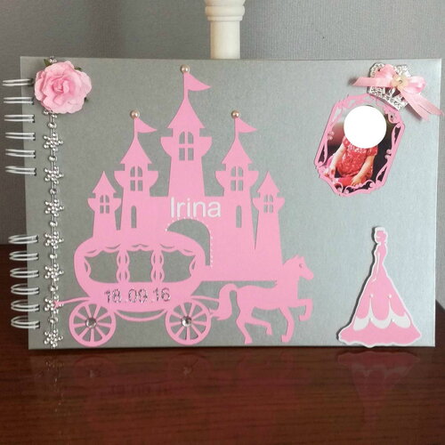 Livre d'or pour mariage , anniversaire , château , princesse
