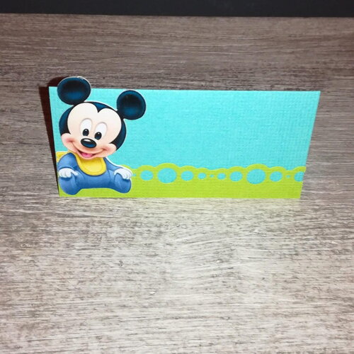 Lot de  10 marque place mickey  baby
