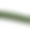 50 perles 6mm en verre nacrées vert mousse 
