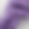 1 metre cordon suedine aspect daim plat violet lilac 