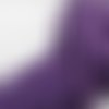 1 cordon suedine aspect daim plat violet purple 95cm 