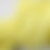 1 cordon suedine aspect daim plat jaune clair 95cm 