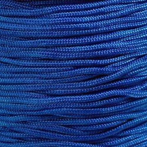 5m de cordon  fil nylon tressé de 1.5mm  bleu electric pour shamballa