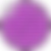 Cabochon résine 25 mm fond violet pois blanc n°1044 