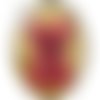 Cabochon ovale résine 25 x 18 mm corsé mode n°155 
