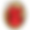 Cabochon ovale résine 25 x 18 mm corsé mode n°153 