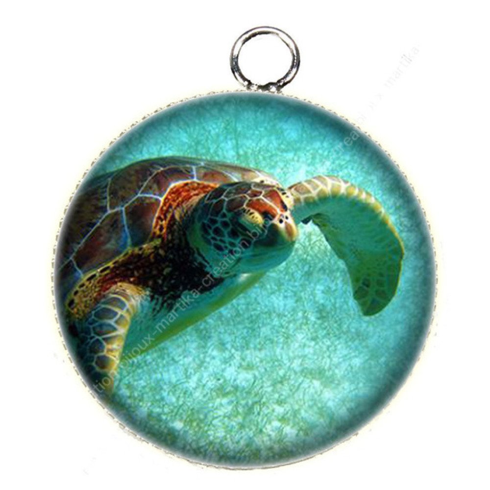 Accessoire Tortue Pendentif Rétroviseur Décoratif 8x8cm - Univers Tortue