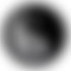 Cabochon a coller 25 mm meditation yin yang resine image n°21 