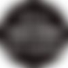 Cabochon a coller 25 mm elue marraine de l&#039;année resine image n°13 