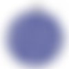 Pendentif  metal argenté pour cabochon spirale bleu 25 mm n°1 