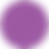 Cabochon a coller resine epoxy 25 mm &quot;pois violet&quot; 