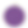 Pendentif cabochon métal et époxy 25 mm etoile violette française n°010 