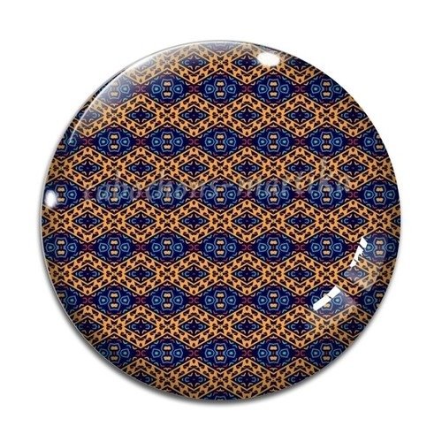 Cabochon afrique résine 25 mm