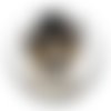 Cabochon chien adorable résine, 25 mm 