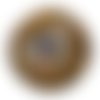 Cabochon steampunk résine, 20 mm 