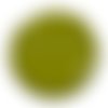 Cabochon vert kaki, cabochon résine ou verre, plusieurs tailles