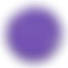 Cabochon résine - pois violet et blanc 20 mm